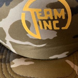 Vintage Camouflage trucker SnapBack Cap, one size fits all